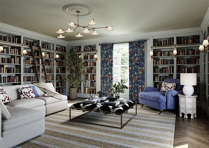 Rain Forest, Marine - Made to Measure Curtains - Image 7